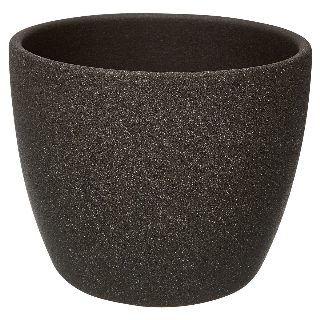 Übertopf 'Madrid' dunkelgrau Ø 28 cm