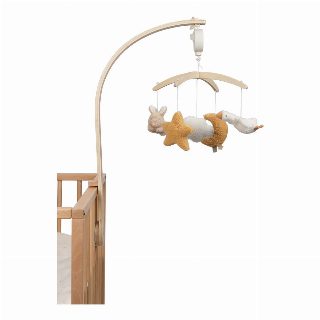 Houten muziekmobiel - Beige - Newborn Naturals