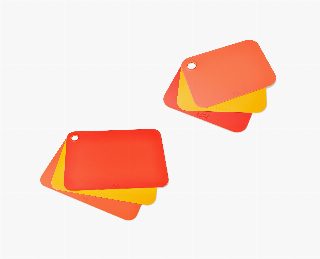 Pop™ 6-piece Sunrise Chopping Mat Set | Joseph Joseph UK