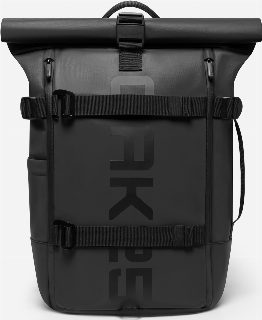 OAK25 Rucksack 'LumoSense Rolltop' (schwarz, One Size)